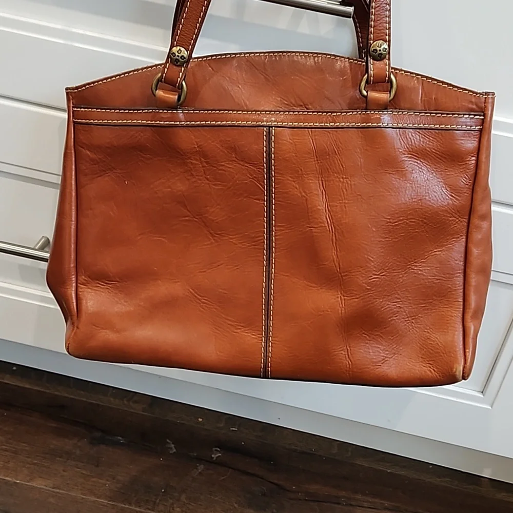 Patricia Nash Florenced Tooled leather Poppy Tote